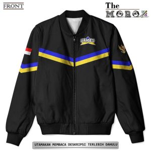 jaket brigez 05 pria dan custom FULL BORDIR BUKAN PRINTING