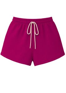 JOGGER SHORTS PREMIUM COTTON TERRY with ADJUST STRINGS FOR WOMEN high quality