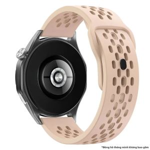 Dây Đeo Silicon Cho Samsung Galaxy Watch 6/5/4 Huawei GT6/5/4/3 GT2 Pro Garmin Vivoactive 4 - Dây Đeo Đồng Hồ Thông Minh 18mm/20mm/22mm