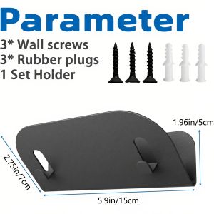 Wall Mount Holder for Skateboard/Snowboard/Longboard Skate Deck Wall Mount Fit for Scooters/Skis Wall Hanger Display