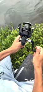 Alat Gulungan Pancing Memancing Gulungan 13 + 1BB Rasio Roda Gigi 5.2:1 2000-3000 Seri Aluminium Spul Pemintal Penggulung Pancing Untuk Air Laut Fishing Reel Peralatan Pancing