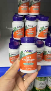 NOW GTF Chromium 200mcg – hỗ trợ chuyển hóa đường và năng lượng khỏe mạnh phù hợp người trưởng thành chế độ ăn nhiều tinh bột