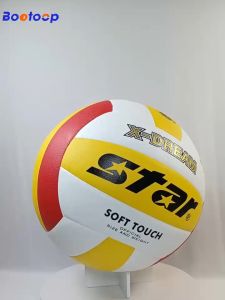 Banh Bóng Chuyền Da Star Dream - Loại Da Mềm - Quả Bóng Chuyền Chuyên Dụng Size 5 - Tặng Bộ Phụ Kiện