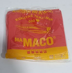 Kantong Plastik Kresek Merah Tebal Ukuran 17 24 28 35 40