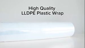 High Quality LLDPE Stretch Film Pallet Wrap Plastic Shrink Wrap 500mm x 2.5kg Furniture House Moving Shrink Wrap Local Stock
