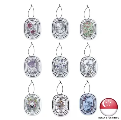 🚚 SG Ready Stock 🚚 Diptyque home perfume parfume aroma fragrance Ready Stock diptyque Tiptic Car Fragrance Tablet Car Aromatherapy Hanging Solid Perfume Deodorizing Pendant Diptyque luxury diffuser