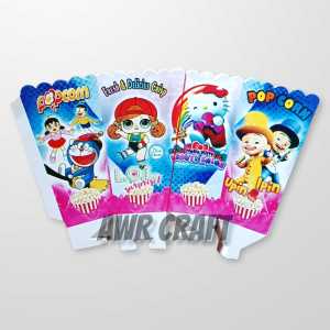 (COD) Kertas Pop Corn 12 x 6 cm Isi 100 Pcs // Kemasan Pop Corn Terbaru Ukuran 12 X 6 cm // Bungkus Pop Corn 12 x 6 cm // Kotak Pop Corn // Kertas Pop Corn