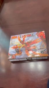 Đồ chơi lắp ráp 70746 195+pcs mô hình rồng bay ninja rồng đồ chơi lắp ráp trí tuệ cho bé