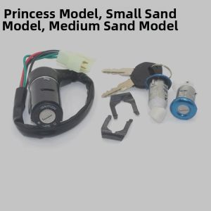 Full Motorcycle Scooter Lock Set Head Door & Ignition Lock
