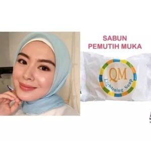 (3Pcs)Sabun Qm brightening asli BPOM