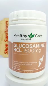 Viên tái tạo sụn khớp Healthy Care Glucosamin Hcl 1500mg của Úc lọ 400 viên