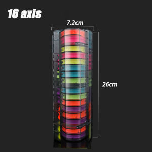 Rainbow Fishing Main Line Box Winding Board 4-16 Axis Silicone Coil Fishing Accessories Tool Box Fishing Tackle Supplies