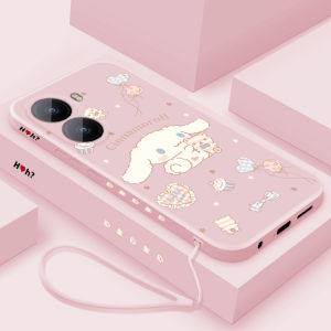 Ultra-Thin Silicone Protective Case for Redmi Turbo4 Phone Cartoon Cinnamon Dog Full Cover Shockproof Female Style Customized