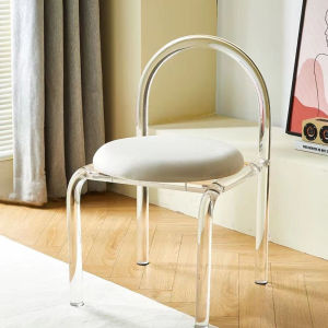 Luxury Modern Acrylic Makeup Chair