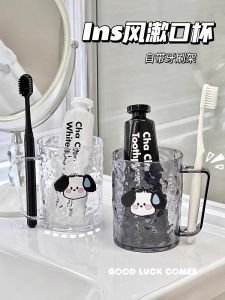 Bình Đựng Kem Đánh Răng Iceberg Dành Cho Nữ Bộ Đồ Vệ Sinh Cá Nhân Bằng Nhựa Kiểu Scandinavia Giá Đựng Chổi Sứ Cao Cấp