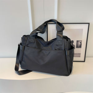 Tianpin Womens Large Commuter Bag 2024 New Simple Versatile Lightweight Wearable Handbag Single Shoulder Crossbody Trendy