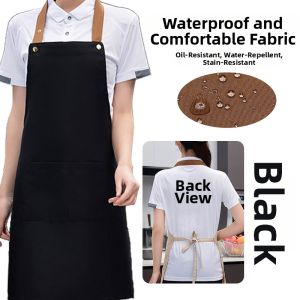 FAYILANG | Waterproof Customizable Logo Cafe Barista Apron