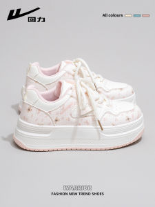 Warrior | Thick-soled Sakura Pink Trendy Design Original Womens Board Shoes