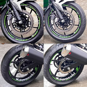 For BMW S1000RR Motorcycle Front and Rear Wheel Hubs Stickers Reflect Light Sticker Fit on S1000 RR