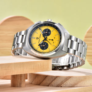 PAGANI DESIGN 2025 New Watch Luxury Quartz Watch For Men Chronograph Waterproof Wristwatch Stainless Steel Strap sappphire Mens Watches PD-1782