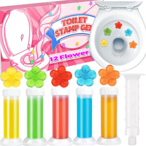 ดอกไม้เจลล้างห้องน้ำกลิ่นหอมลบกลิ่นไม่พึงประสงค์กลิ่นหอมปรับอากาศในห้องน้ำทิ้งร่องรอยไว้อุปกรณ์ทำความสะอาดบ้าน