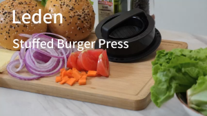 Hamburger Press Food Grade ABS Cutlet Mold Grill Daging Hamburger Non Stick Presser