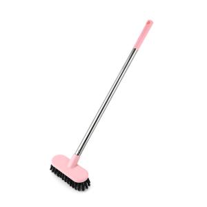 New-Floor Scrub Brush With Long Handle Multi-Purpose Heavy Duty Hardwood Floor