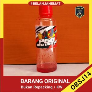 PGO RED WATER doping burung