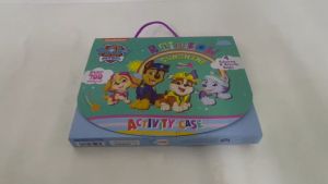 Paw Patrol Rainbow Sunshine 4 Books Activity Case For Kids with 700+ Stickers