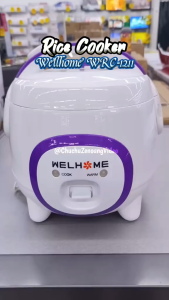 WELHOME WRC1211 Rice Cooker 3in1 Kapasitas 1.2 Liter Bergaransi Resmi