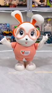 COD Mainan anak Dance Robot Seri Satwa Joget Menari Musik Dan LED Lampu