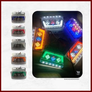 New Model Trapesium Lampu Samping 24v untuk Kendaraan Besar Super Terang - Model Trapesium Bak 24V Universal Car Bis Truck