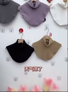 Cổ Áo Len Giả Cổ Lọ Thời Trang Thu Đông Cao Cấp Giữ Ấm Cổ Tiện Lợi Nhiều Màu Sắc Phụ Kiện Phối Đồ Cho Nữ Phong Cách Hàn Quốc