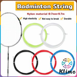 Klimo Badminton String Durable Nylon Badminton Racket String Badminton Racket Repair 9.7m