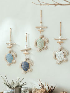 Đồ Trang Trí Hình Con Rùa 3D Phong Cách Địa Trung Hải Treo Tường Phòng Trẻ Em Trang Trí Không Gian Lối Vào Vật Dụng Trang Trí