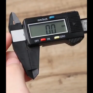 150mm Electronic Digital Caliper Ruler Carbon Fiber Composite Vernier