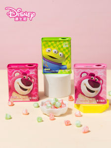 Disney Candy Juicy Fruit Soft Candy Fruit Flavor Green Grape Three Eyes Snack Holiday Childrens Candy 108g Gel Candy