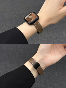 PSNLD Redmi Watch Strap Leather Womens Autumn Winter Model Compatible with Watch 5/4 3/2/1 Advanced Feelings Band for Women