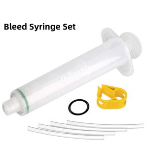 Bike Hydraulic Brake Bleed Kit For Shimano & SRAM & Mugura Brake Bleeding Tool Syringes & Adapters For Mineral Oil & DOT Fluid