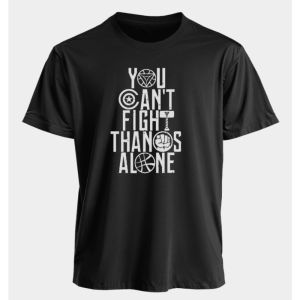 Marvel The Avengers Mens and Womens T-shirts Thanos Iron Man Captain America Summer America Spring and Autumn Short Sleeves