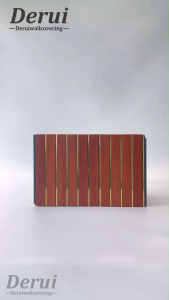 Wood Panel WPC / Wood Panel Dekorasi Rumah Mewah Wall Panel Panel Dinding Kayu Dekoratif 30x1cm 2.9Meter Bahan Komposit Echo Wood