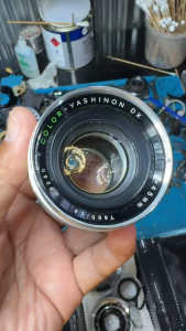 YASHICA COLOR YASHINON-DX 45MM.F1.7 MODIFIED M39 MOUNT