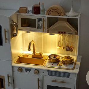 Simulated Cooking Kitchen Playset Girl Birthday Gift