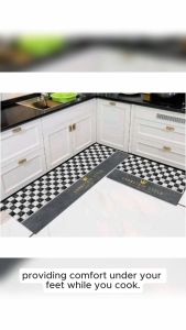 1pair set KITCHEN MAT CARPET MAT