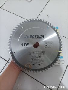 Mata gergaji Bulat 10 inch belah dan potong kayu Premium Japan