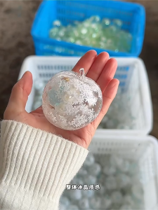 UNRAION Squishy Toy Christmas Winter Rime Maltose Shapeable Slow Rebound Stress Relieving Toy