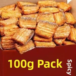 Low Sugar Crispy Fish Flavored Snack 0 Calories Spicy Satisfying Chinese Pastry Good for Diabetic And Weight Loss Diets