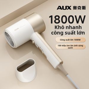 AUX | Bàn Phím Sấy Tóc Oux 2025 Mới Có Công Suất Cao Nhanh Khô Chống Thấm Điện Bảo Hành 2 Năm Dùng Cho Mọi Loại Tóc Ủi Bằng Sợi