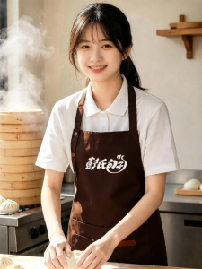 Custom Logo Waterproof Oil-Resistant Breathable Canvas Apron