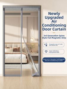 LUOYOUTE | Magnetic Air Conditioning Curtain Transparent No-Drilling 2026 New Model